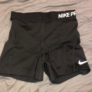 Black nike pros
